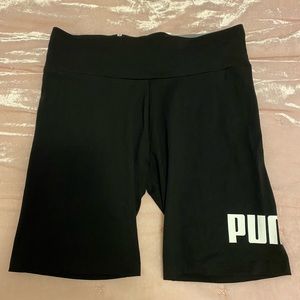 PUMA Black Bike Shorts